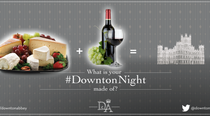 Downton Night - Wine & Cheese