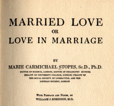 Married Love