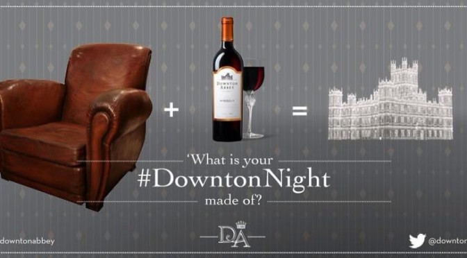 DowntonNight - Leather Chair & Wine