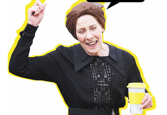 StayPositive - Mrs. Hughes (Downton Downstairs)