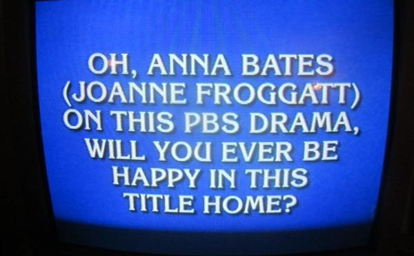 Joanne Froggatt on Jeopardy