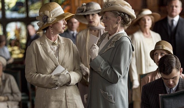 Downton Abbey S5The fifth series, set in 1924, sees the return of our much loved characters in the sumptuous setting of Downton Abbey. As they face new challenges, the Crawley family and the servants who work for them remain inseparably interlinked.PHOEBE NICHOLLS as Susan, ELIZABETH McGOVERN as Cora, Countess of Grantham, MAGGIE SMITH as Violet, Dowager Countess of Grantham, PENELOPE WILTON as Isobel Crawley and HUGH BONNEVILLE as Robert, Earl of Grantham.  Photographer: Nick Briggs